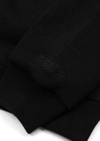 WIDE HOODIE / BLK