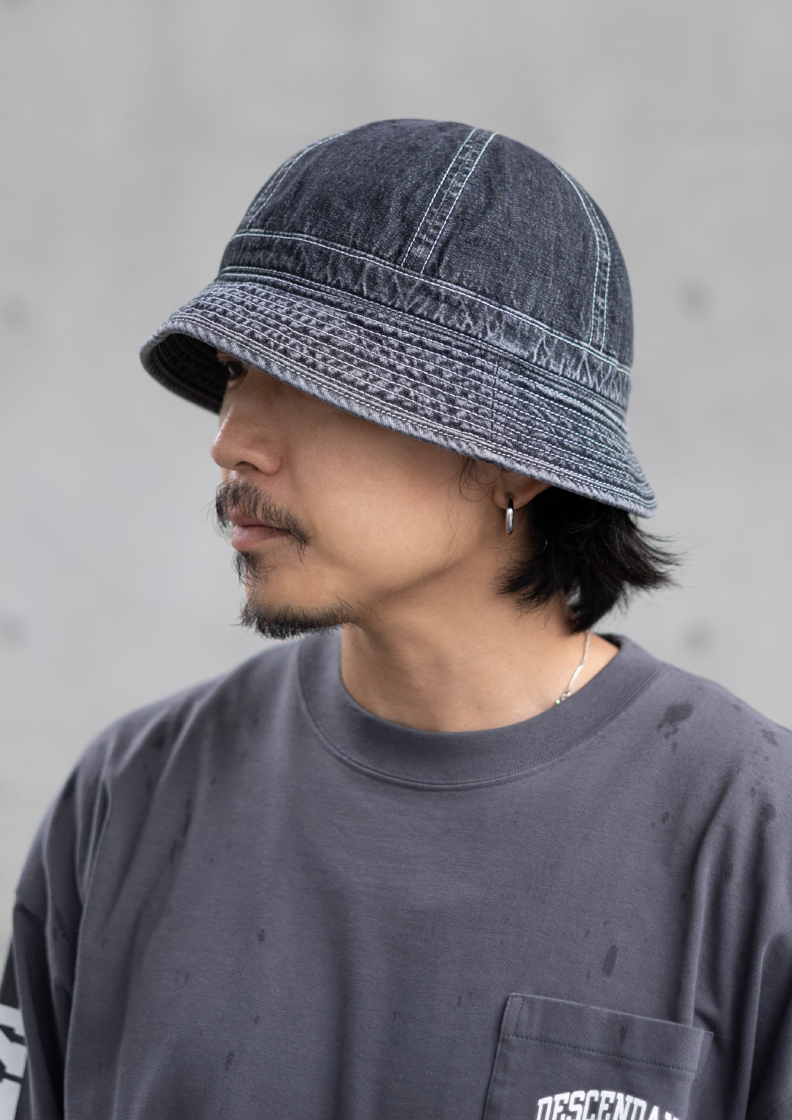 ネイバーフッド☆23AW フェードデニムボールハット UNNAMED HEADWEAR 【DENIM BALL】デニム ボールハット