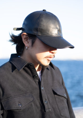 LEATHER CAP