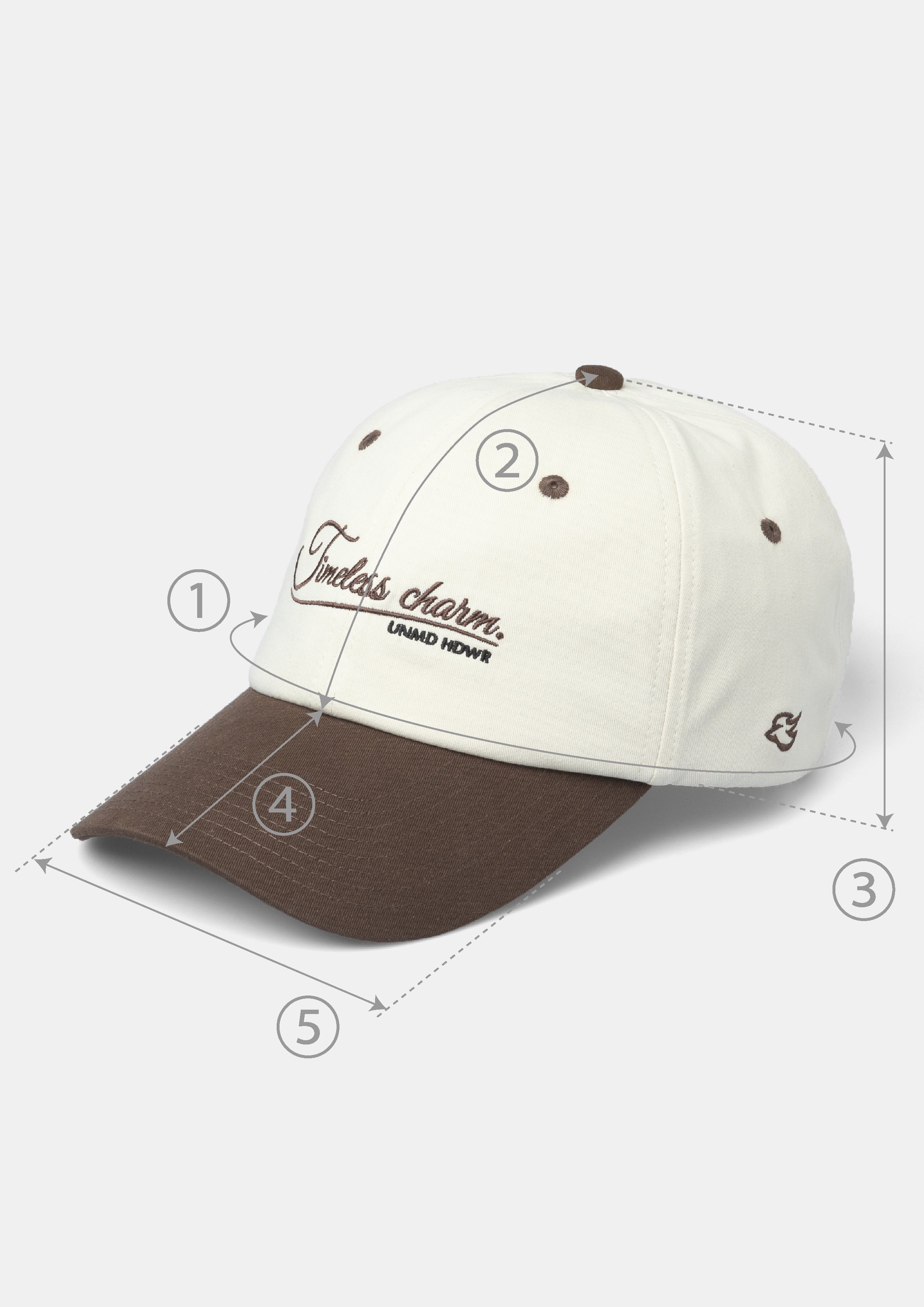 バ バイカラーCAP（BRN） UNNAMED HEADWEAR DUAL SHADE CAP バイカラー ツートーン