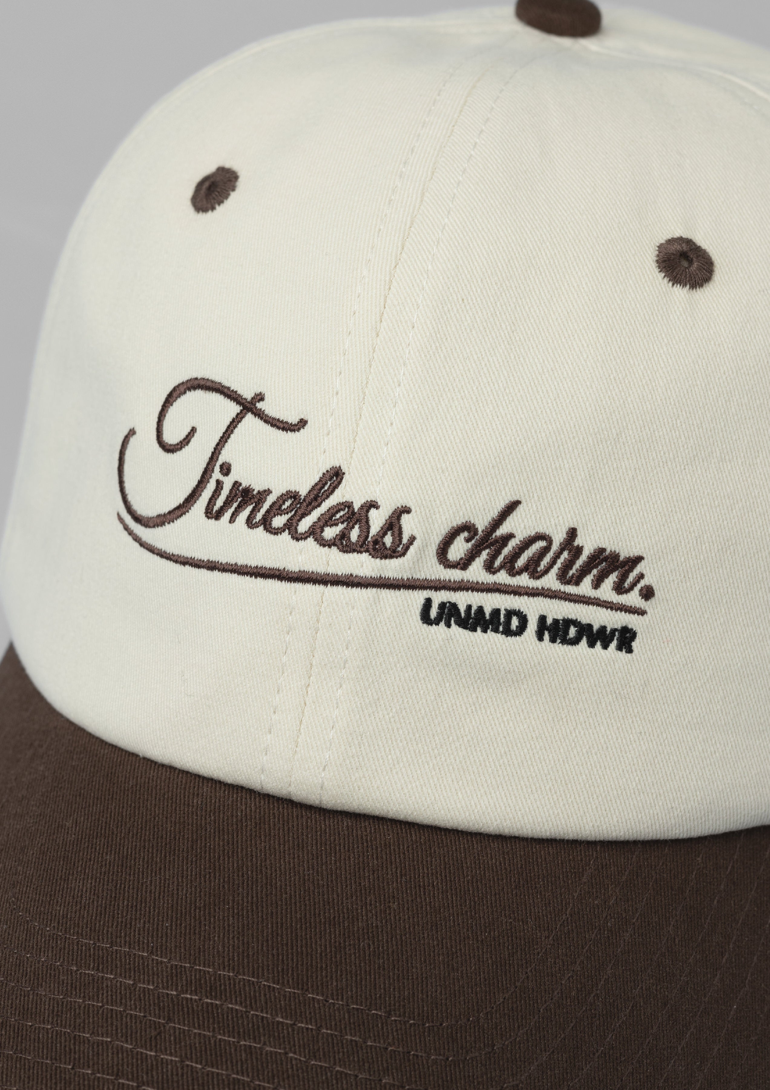 バ バイカラーCAP（BRN） UNNAMED HEADWEAR DUAL SHADE CAP バイカラー ツートーン