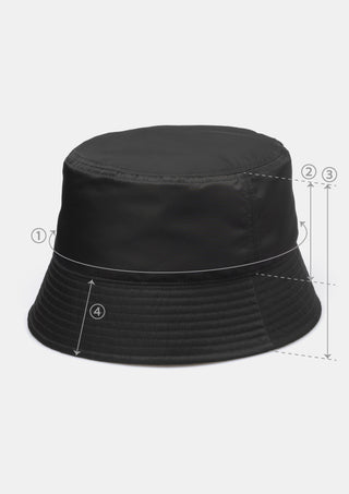 NYLON BUCKET / BLK