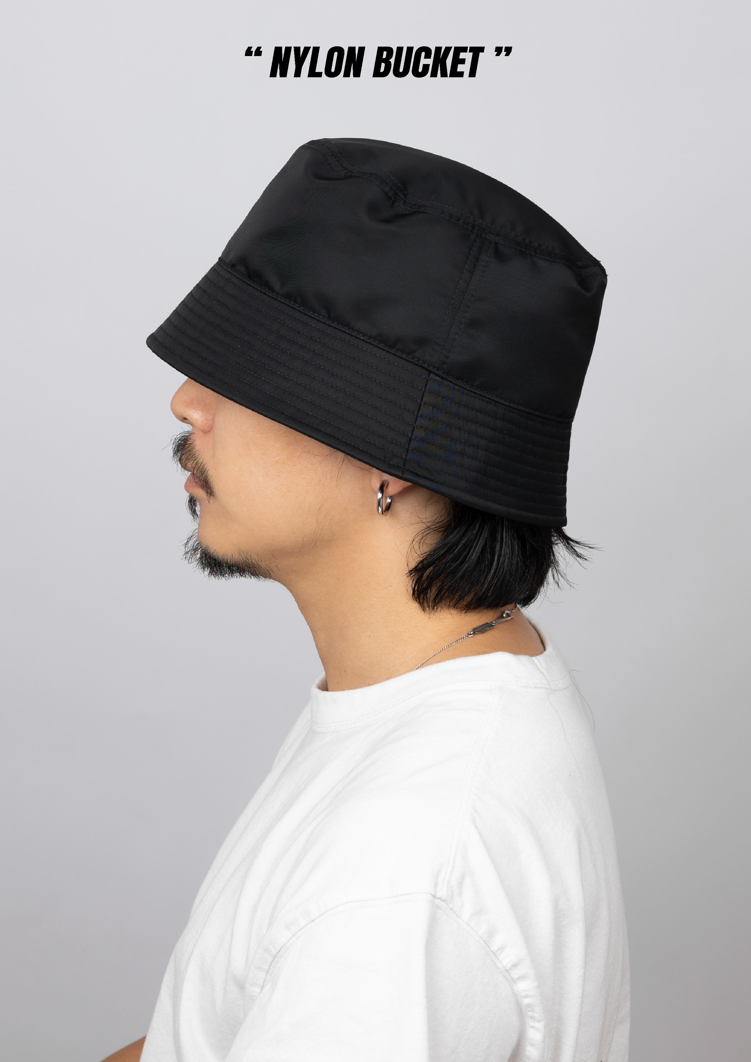 UNNAMED HEADWEAR 【NYLON BUCKET】ナイロンバケットハット アン