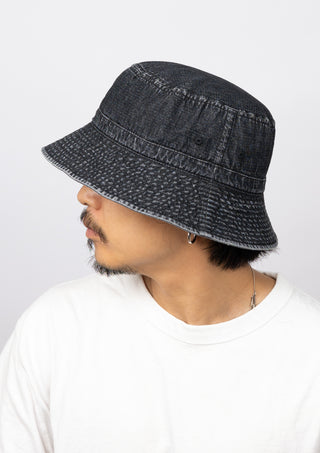 DENIM BUCKET / BLK