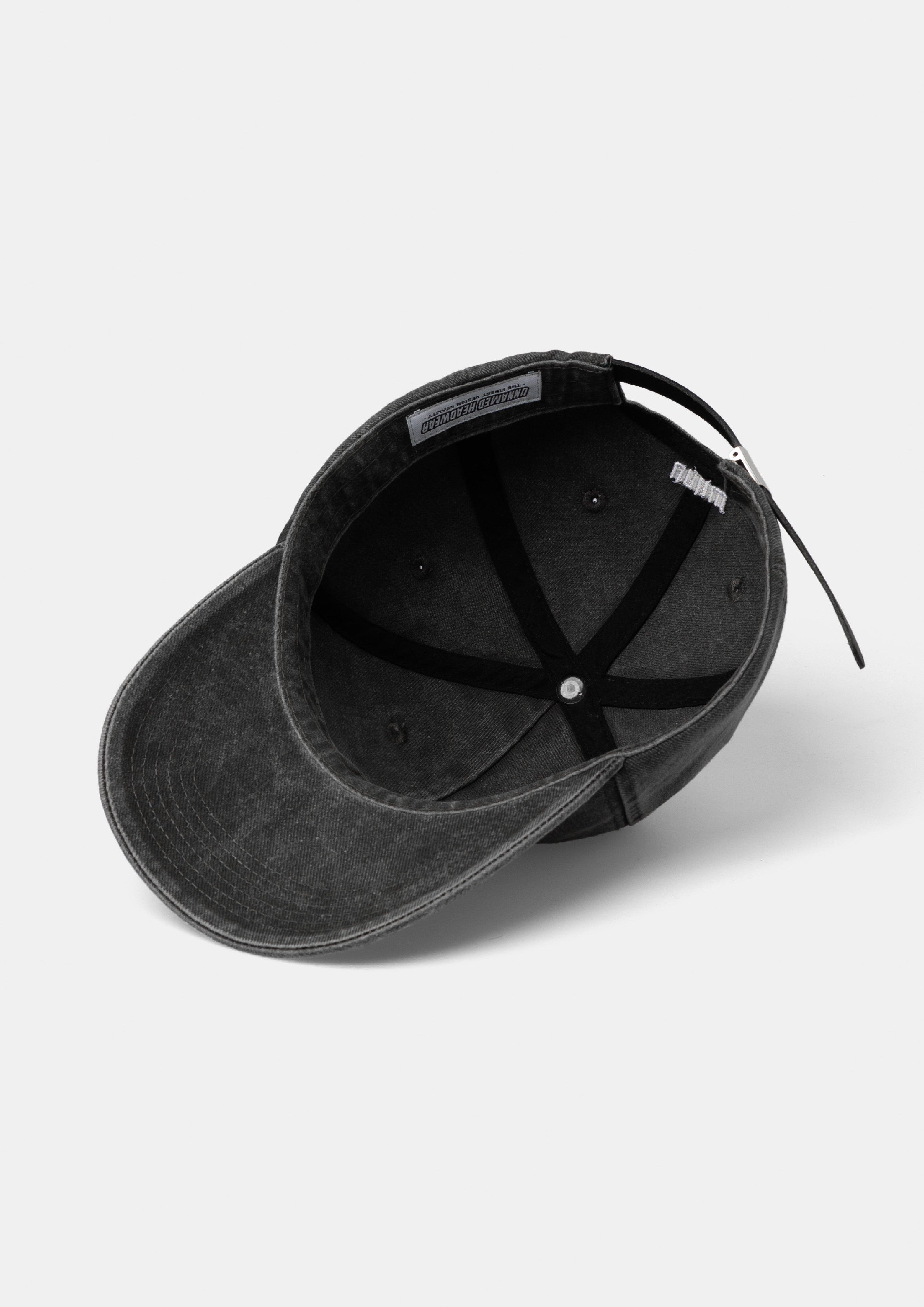 UNNAMED HEADWEAR DEEP LOGOブラック UNNAMED HEADWEAR DEEP CAP ディープキャップ