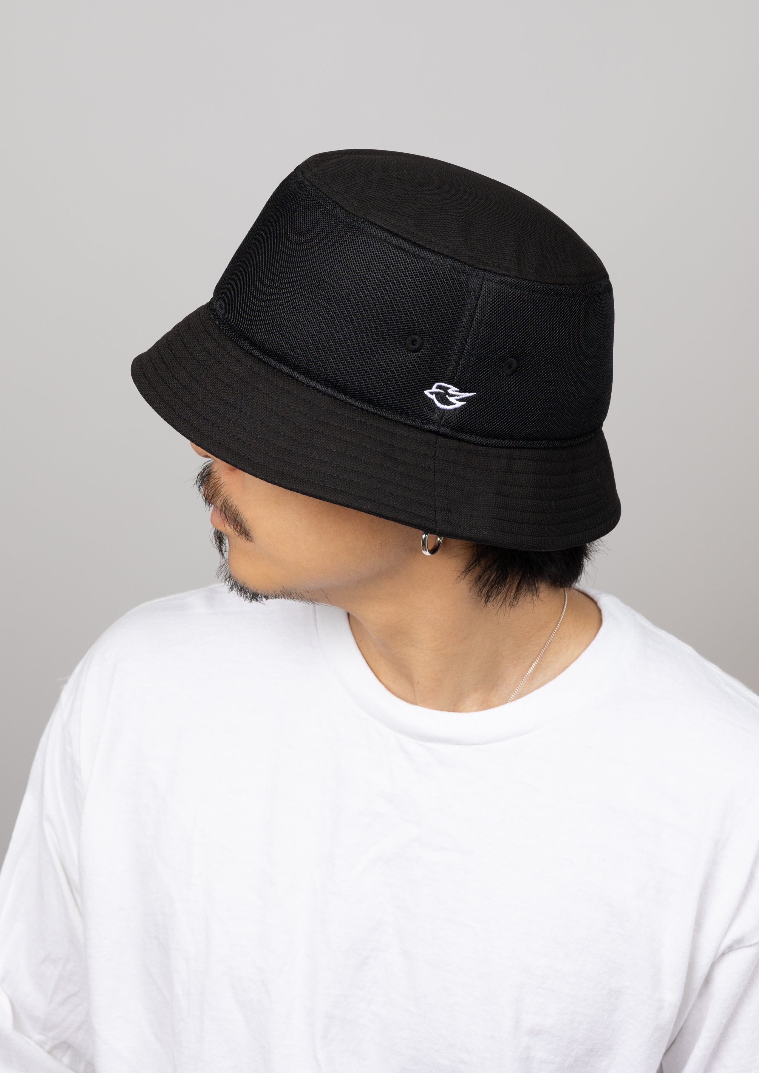NO GOLF ハット　ブラック UNNAMED HEADWEAR 【GOLF BUCKET】ゴルフバケットハット アン