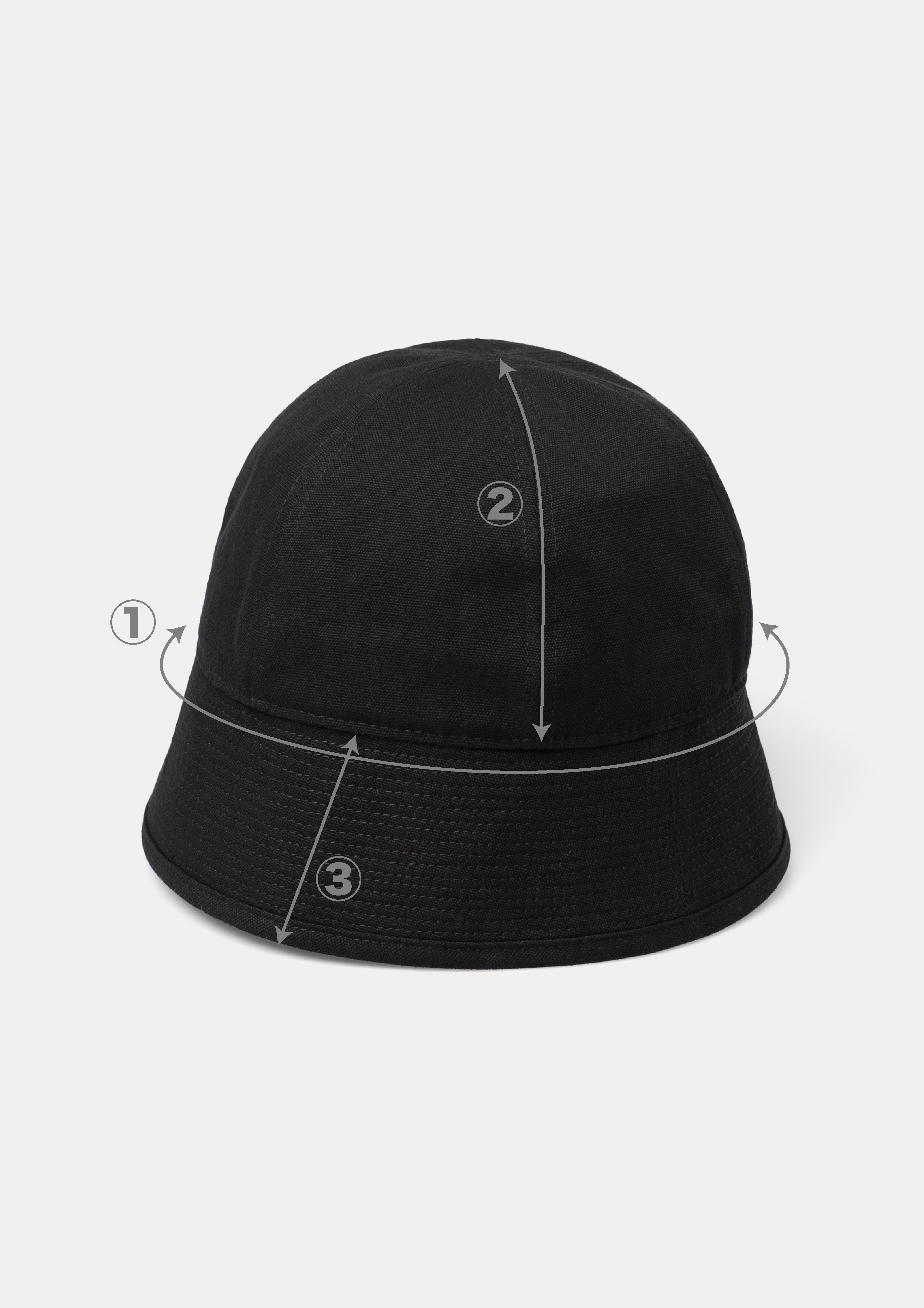 UNNAMED HEADWEAR 【SAILOR / BLK】セーラーハット