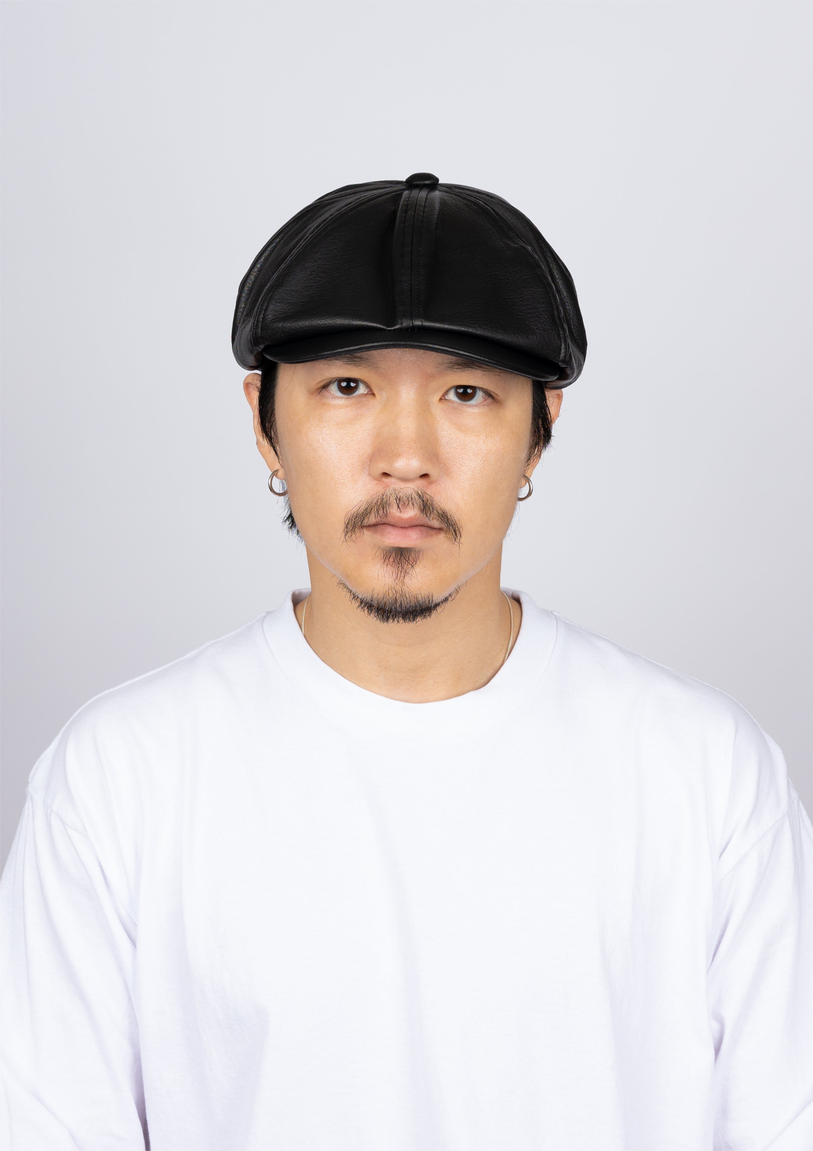 UNNAMED HEADWEAR 【LEATHER CASQUETTE】レザー キャスケット アン