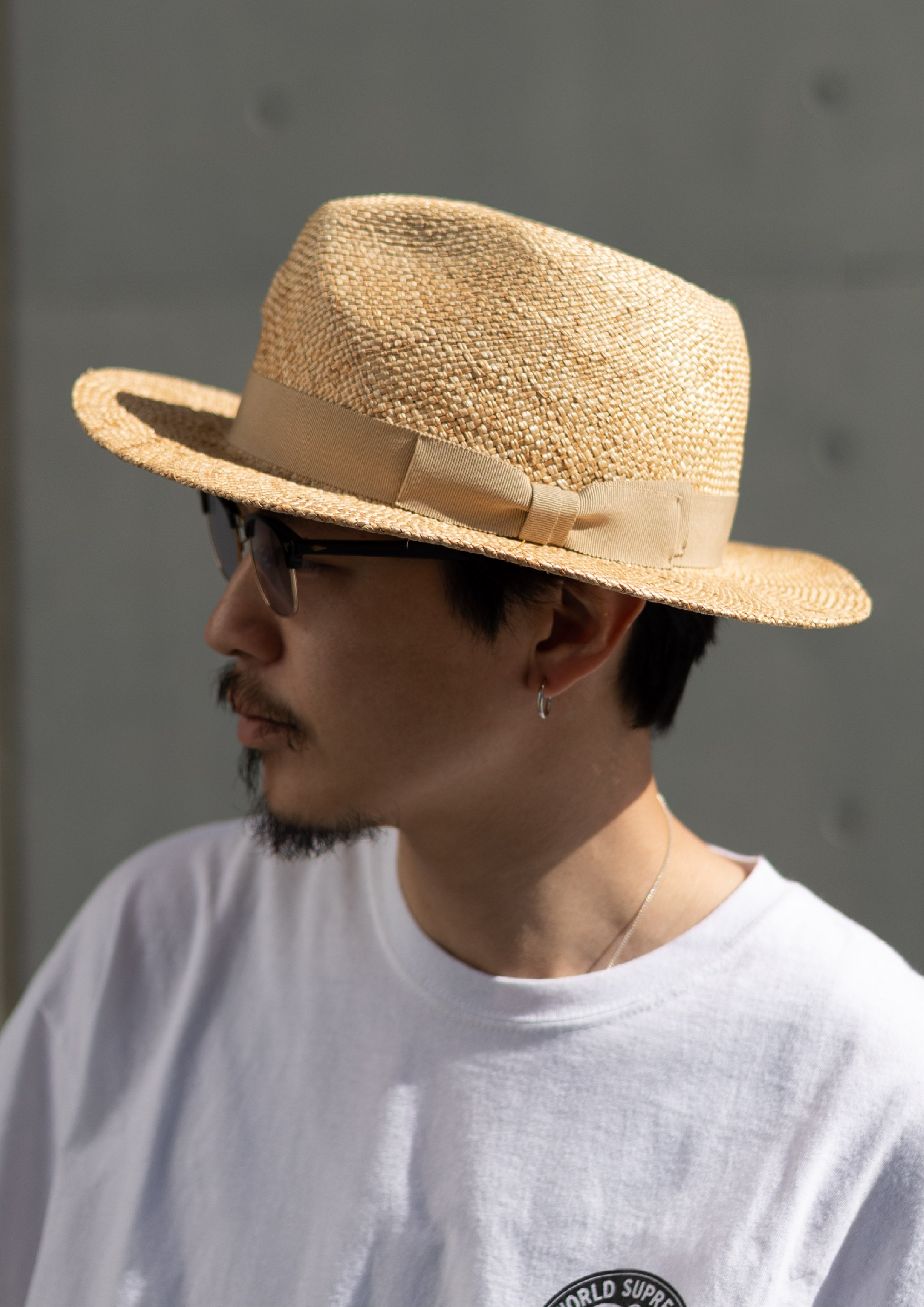 充実の品 unnamed パナマハット 麦わら帽子 バオハット headwear