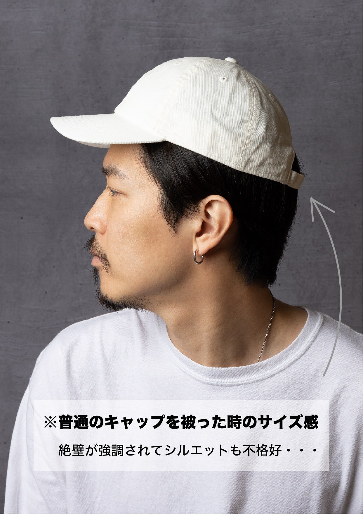 UNNAMED HEADWEAR B.B CAP ベースボールキャップ ツバ裏グレー