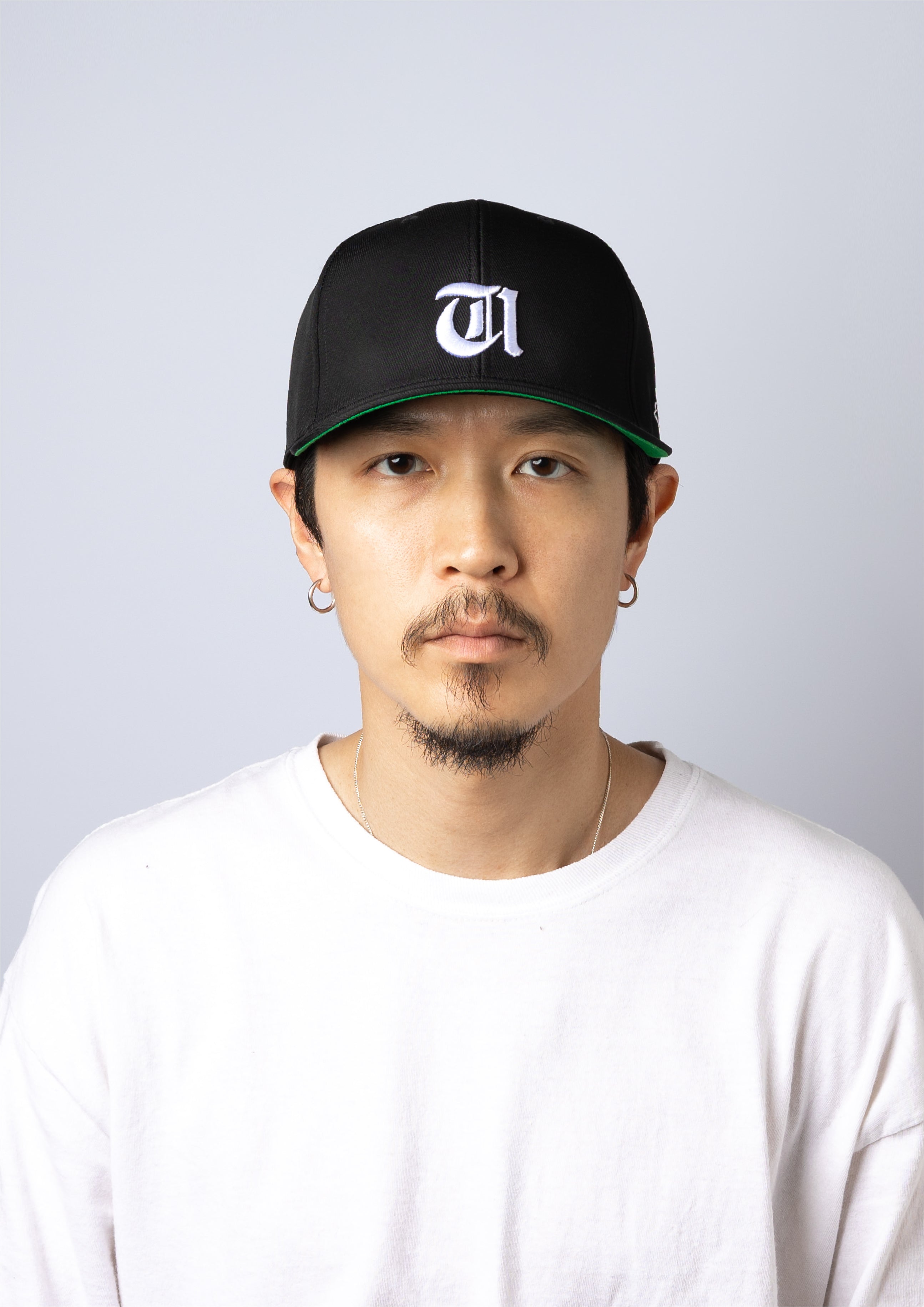 UNNAMED HEADWEAR B.B CAP ベースボールキャップ ツバ裏グリーン