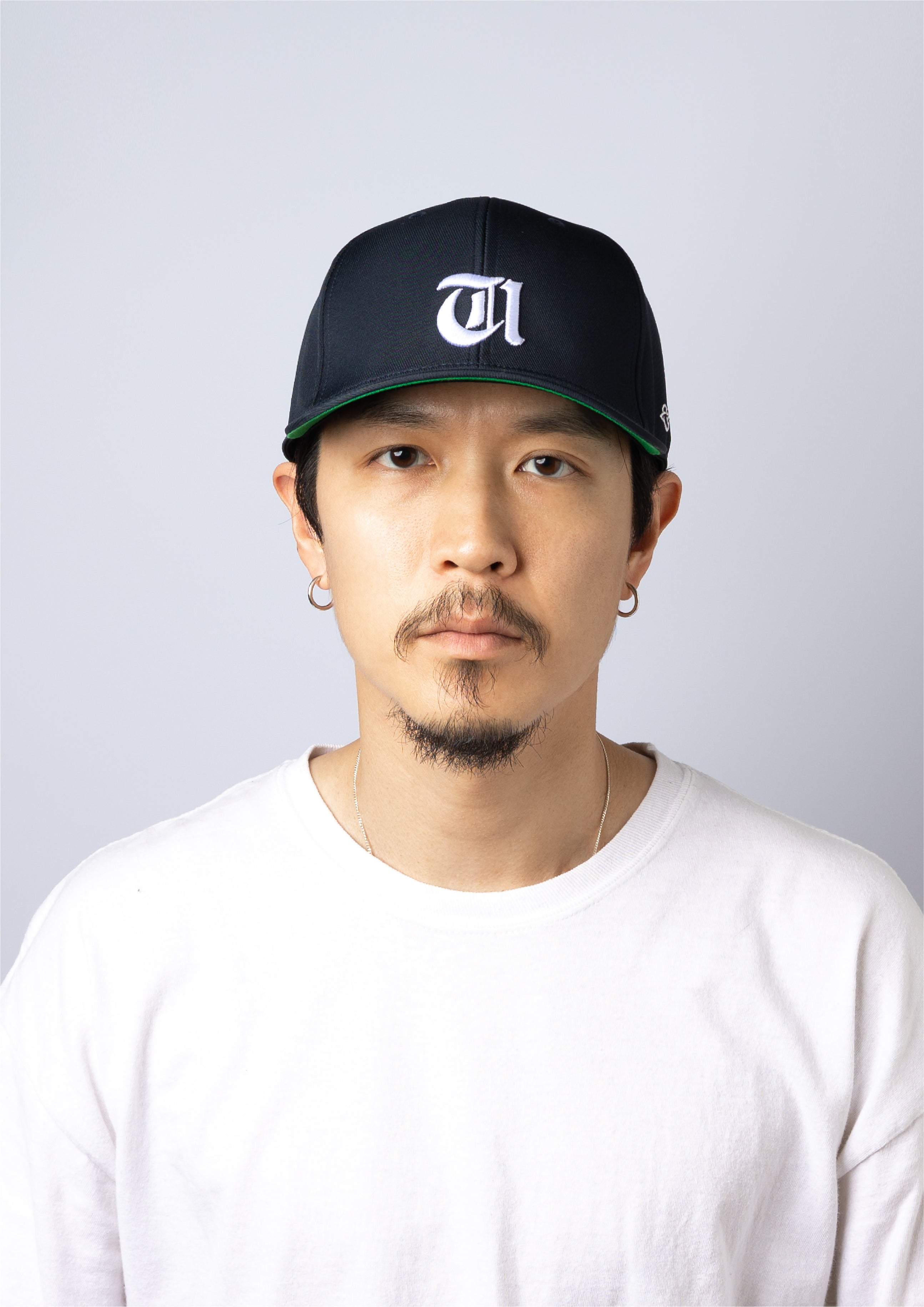 UNNAMED HEADWEAR B.B CAP ベースボールキャップ ツバ裏グリーン