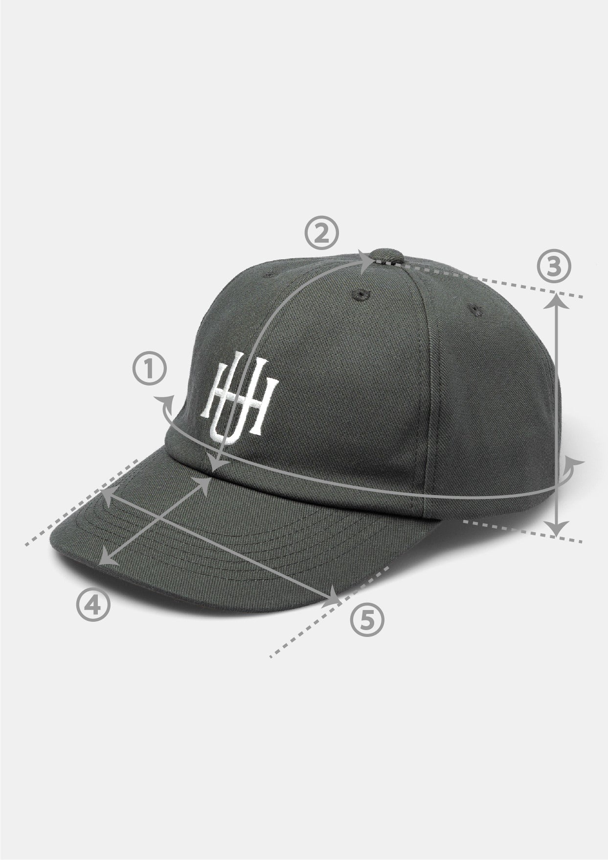帽子 UNNAMED HEADWEAR MIDDLE CAP / GRY UNNAMED HEADWEAR MIDDLE CAP ミドルキャップ